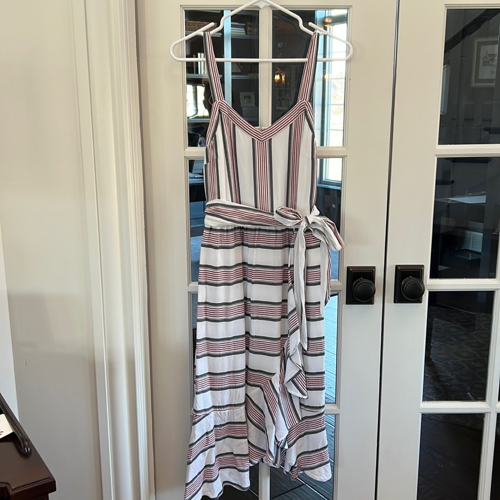 Loft Ruffle hem dress